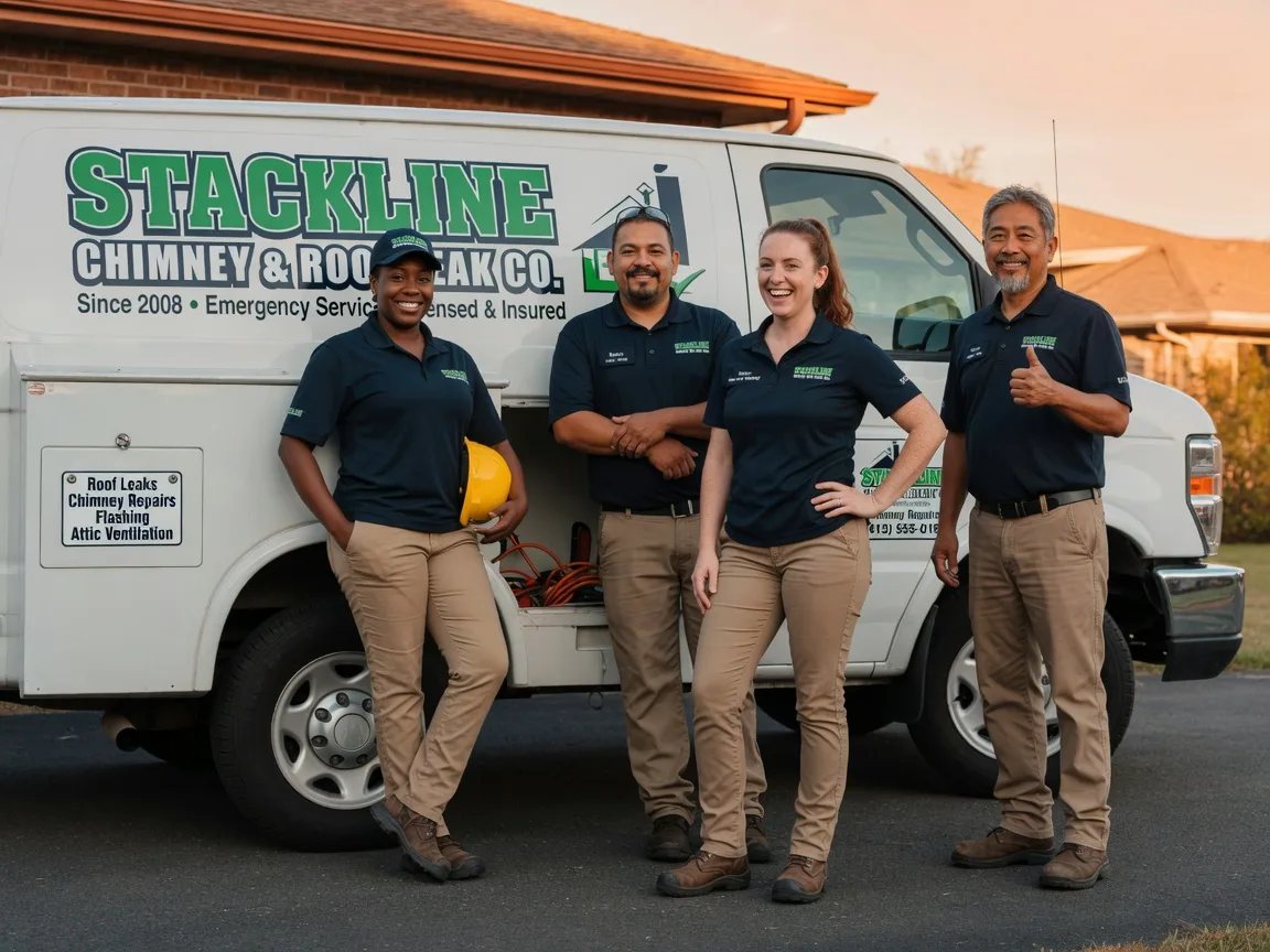 Chimney flashing repair company in Zephyr, TX